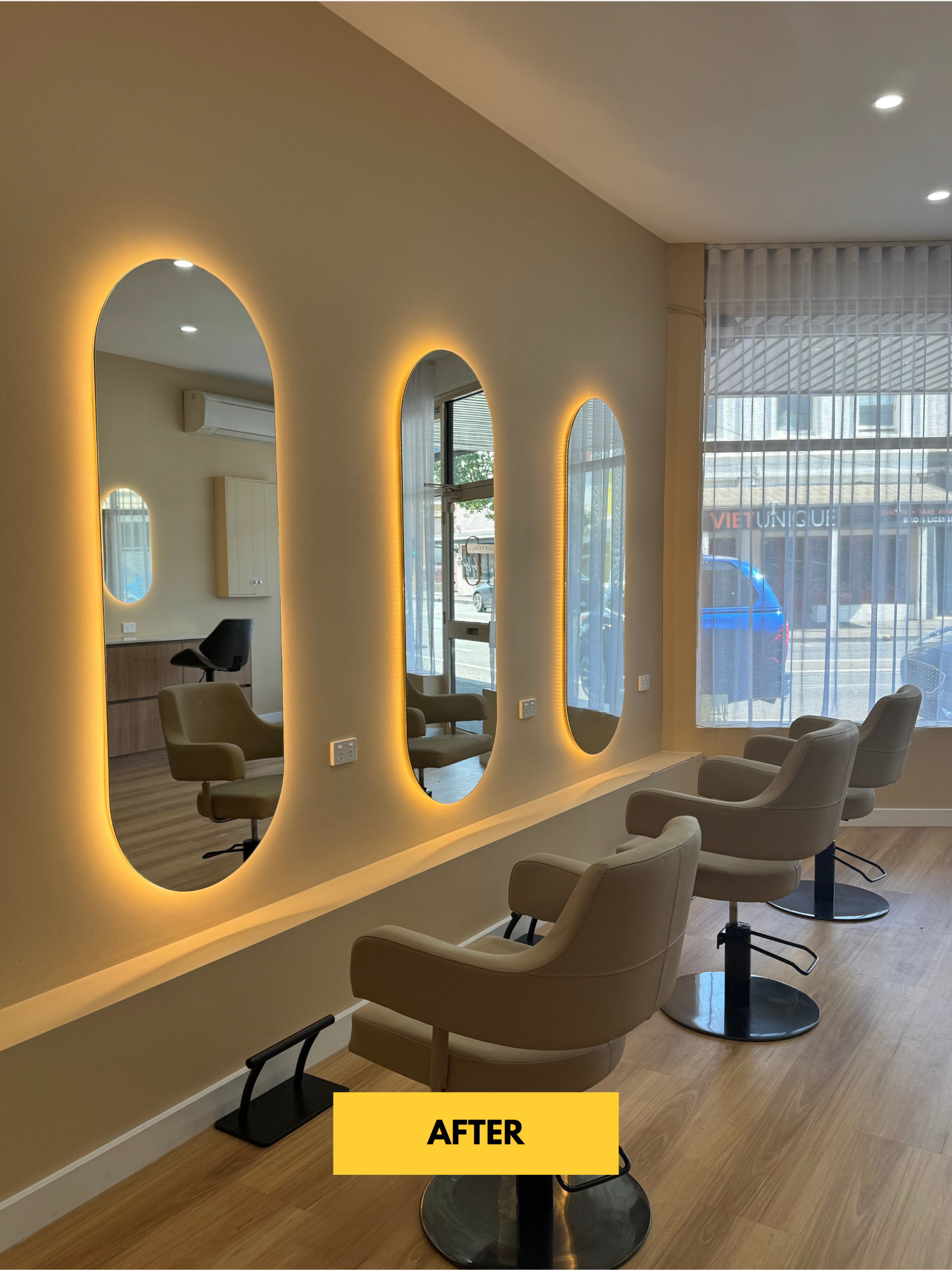 Shop Fitout Studio 520 Light Installation Melbourne DTE