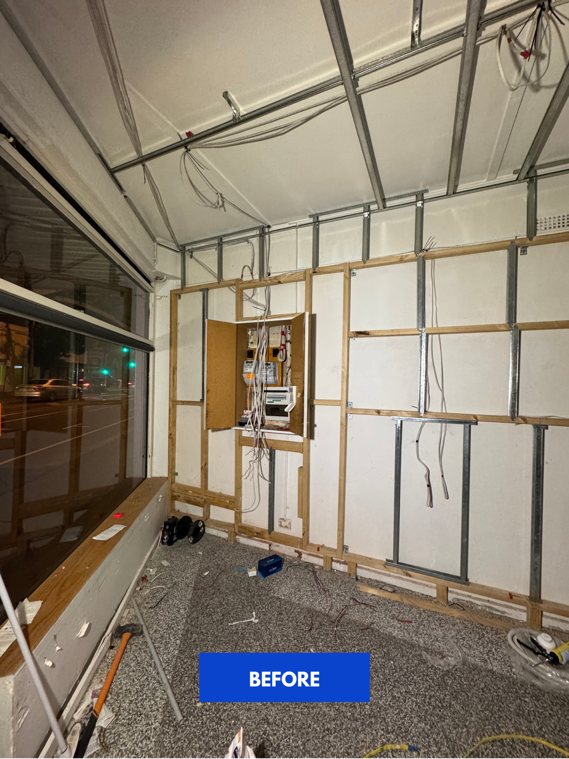 Shop Fitout Studio 520 Light Installation Melbourne DTE