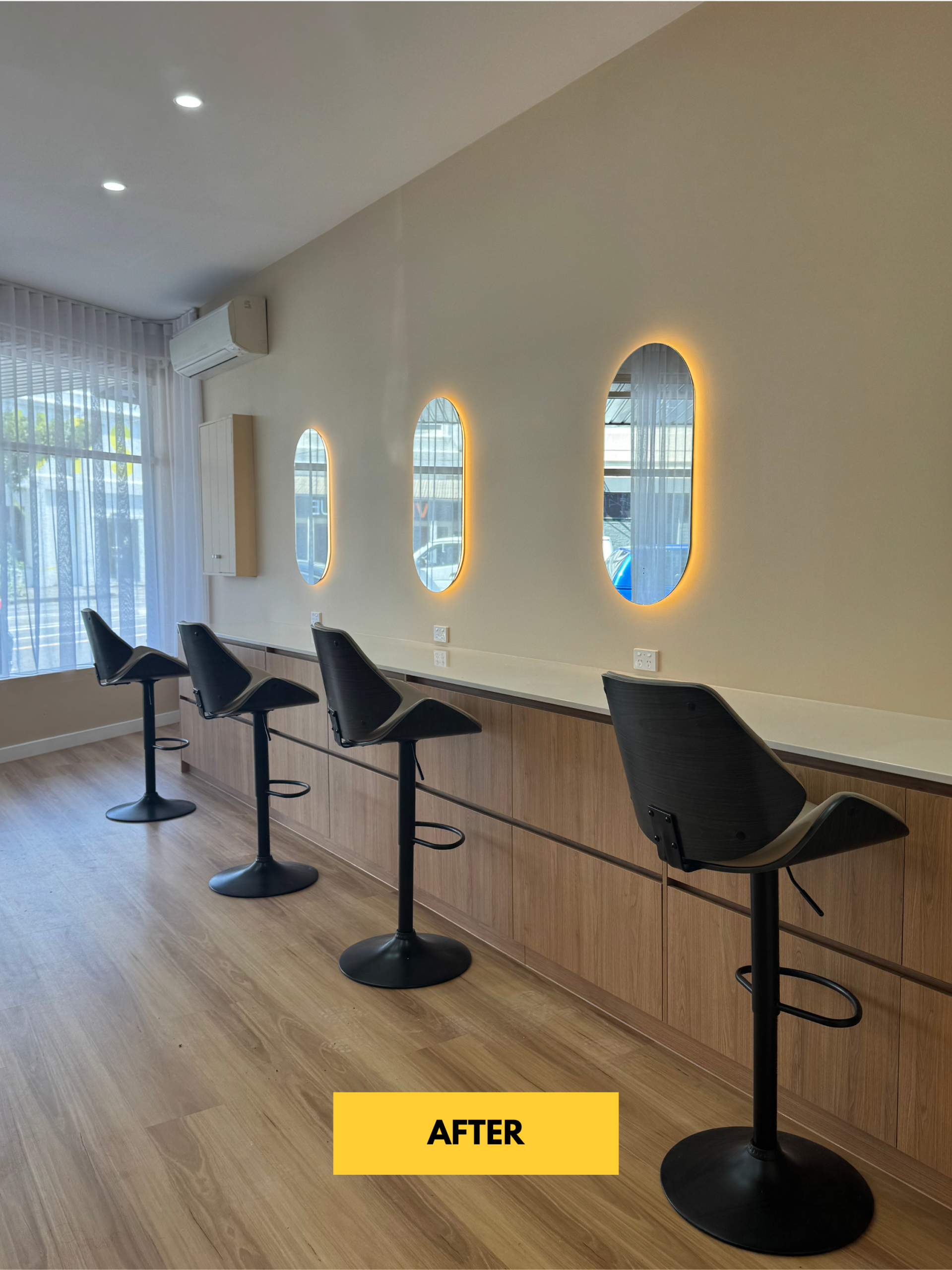 Shop Fitout Studio 520 Light Installation Melbourne DTE